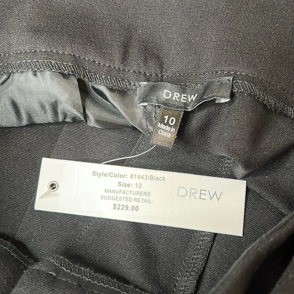NWT - DREW Dress Pants w/ Belt - Size 10 - Picture 6 of 7